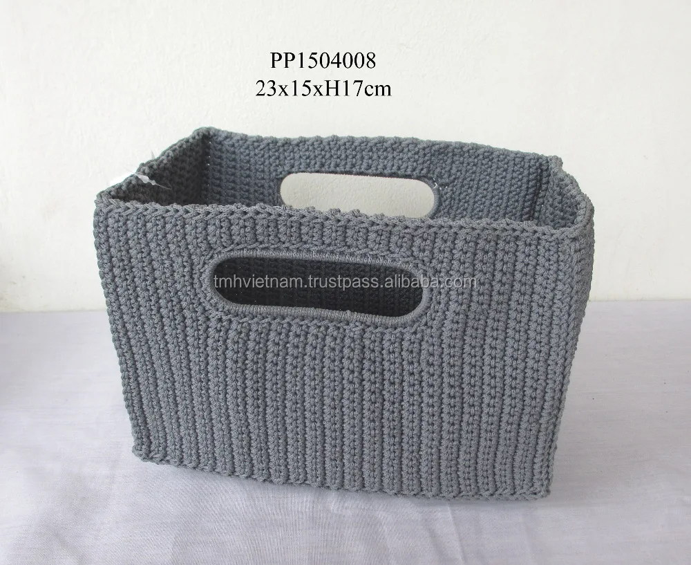 Корзина для вязания крючком Rect PP с