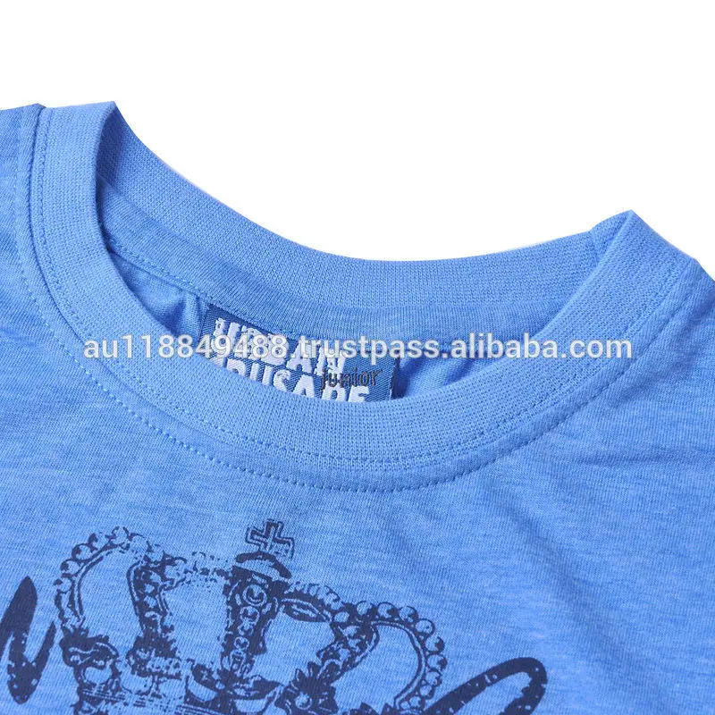 
 Марка синий электроинструмента Marle мальчиков спортивной с коротким рукавом носить создай свой собственный рубашка  