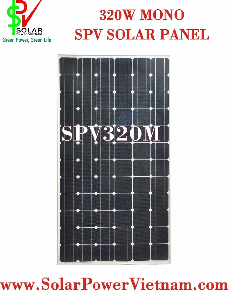 320w 24v Mono Solar Panel Germany Solar Cell Spv320m Buy 230w 24v Solar Panel,Solar