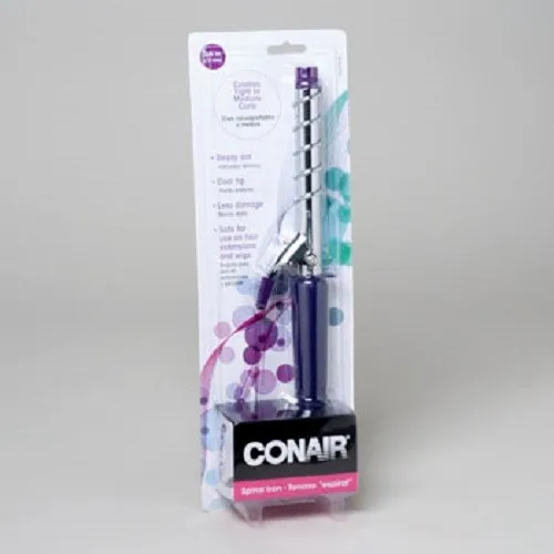 conair purple curling iron