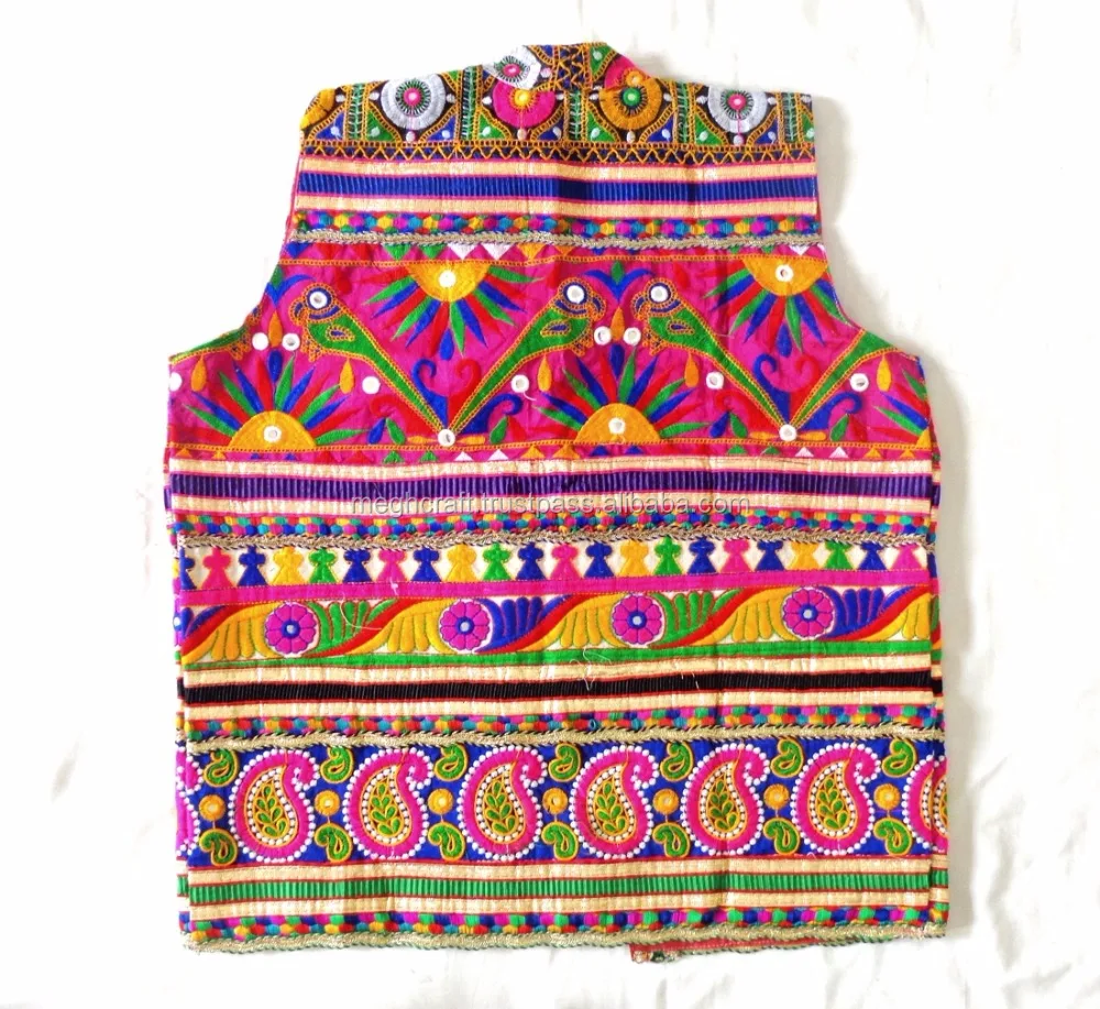 Indian Designer Mirror Embroidery Work Stylish Man Jacket