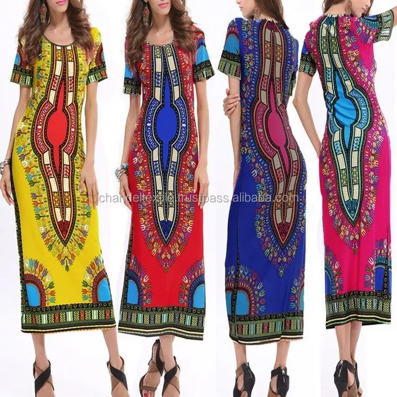 dashiki bodycon dress