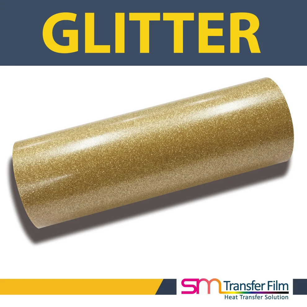 Smtf_glitter Htv Roll Heat Transfer Vinyl For Clothing Buy Glitter