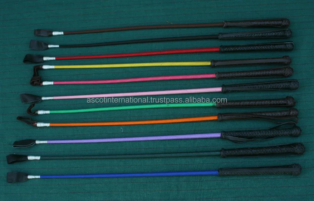 Wholesale Nylon Equestrian Horse Whips Riding Multicolor Custom Portable Lightweight Outdoor