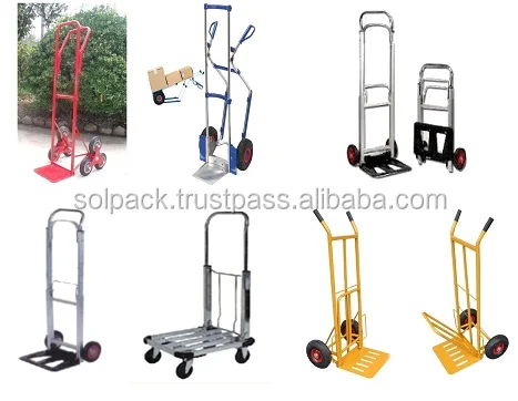 Easy Handling Hand Cart/Hand Platform Trolley(PH-300) Heavy Duty Hand Push Truck  for Sale 2021
