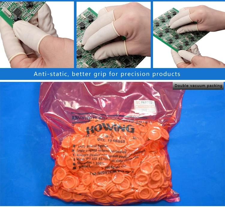 Good Elastic Finger Cot Latex Cleanroom Finger Cover For Thumb Buy