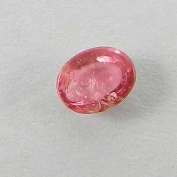 Natural Pink Tourmaline 3.80x5mm Oval Cabochon 0.40Cts