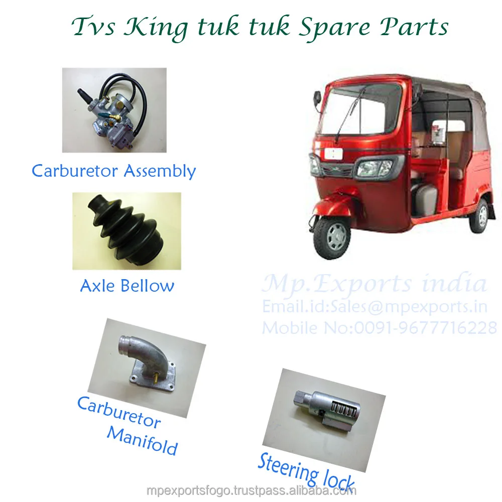 Tvs Tuk Tuk Three Wheeler Spare Parts Made In India Buy Automotive Spare Parts Exporters