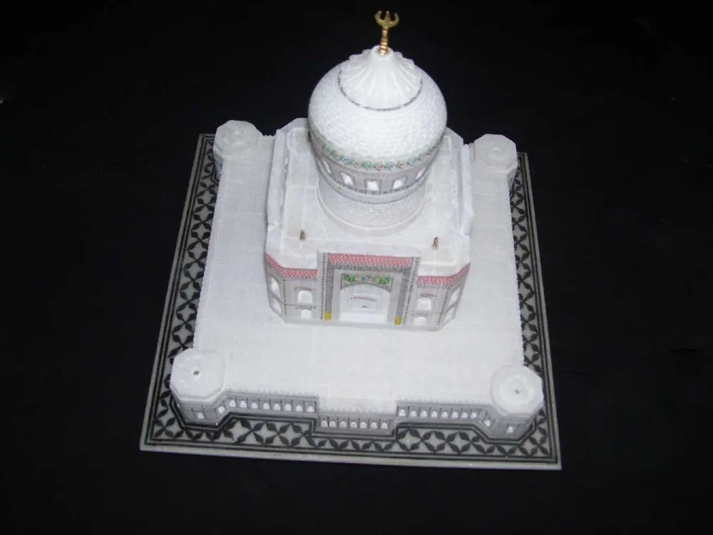 Белая мраморная Агра тадж-махал Реплика