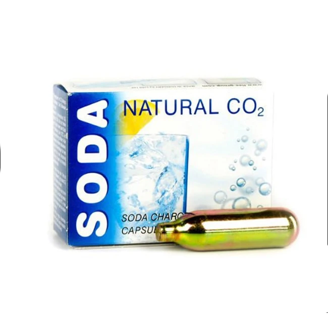 UK Seller 30x Mosa CO2 8g Chargers Non-Threaded Soda Cartridges Gas Bulbs