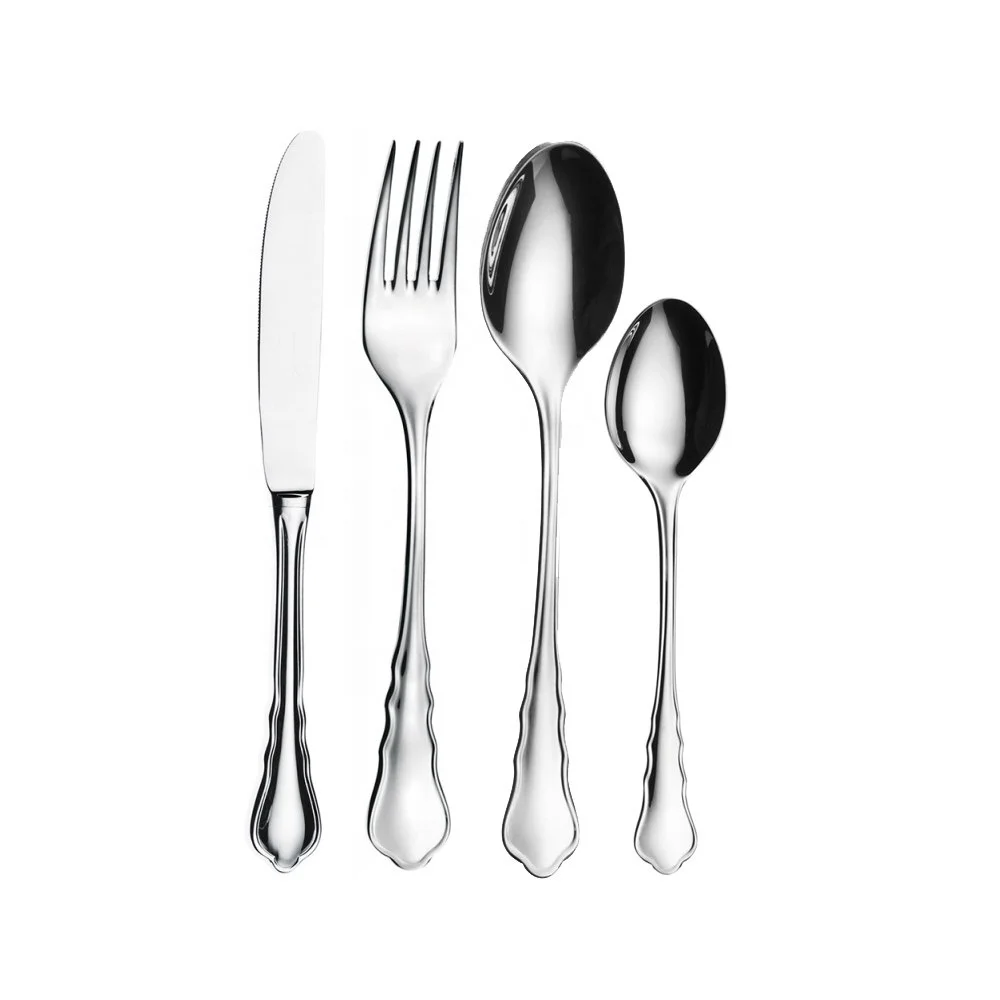 Dishwasher safe18/10 stainless steel wholesale restaurant cutlery tableware for hotel