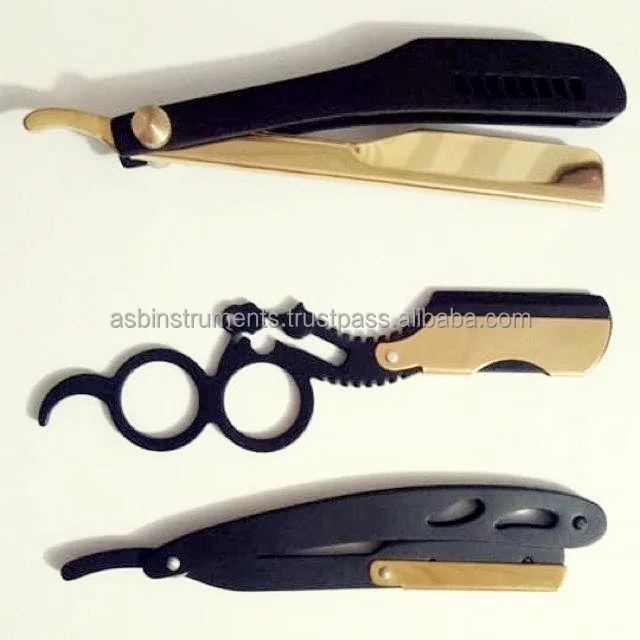 Set of Three Pieces Replaceable Blade Barber razor Barber Salon Kit Barber Backpacks