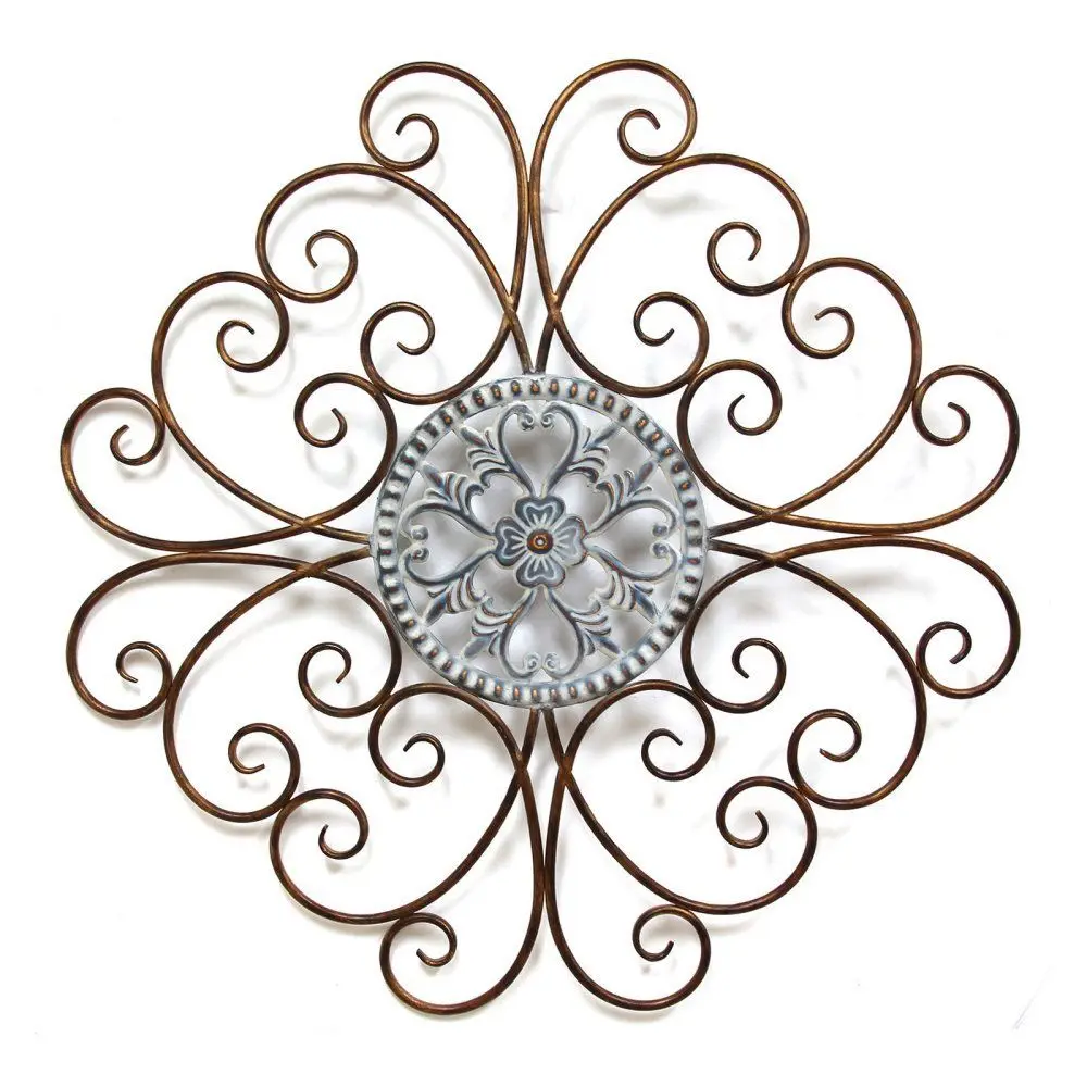 Декор 1.20. 75106-28 Wall Decor. Four Corners Medallion PNG.