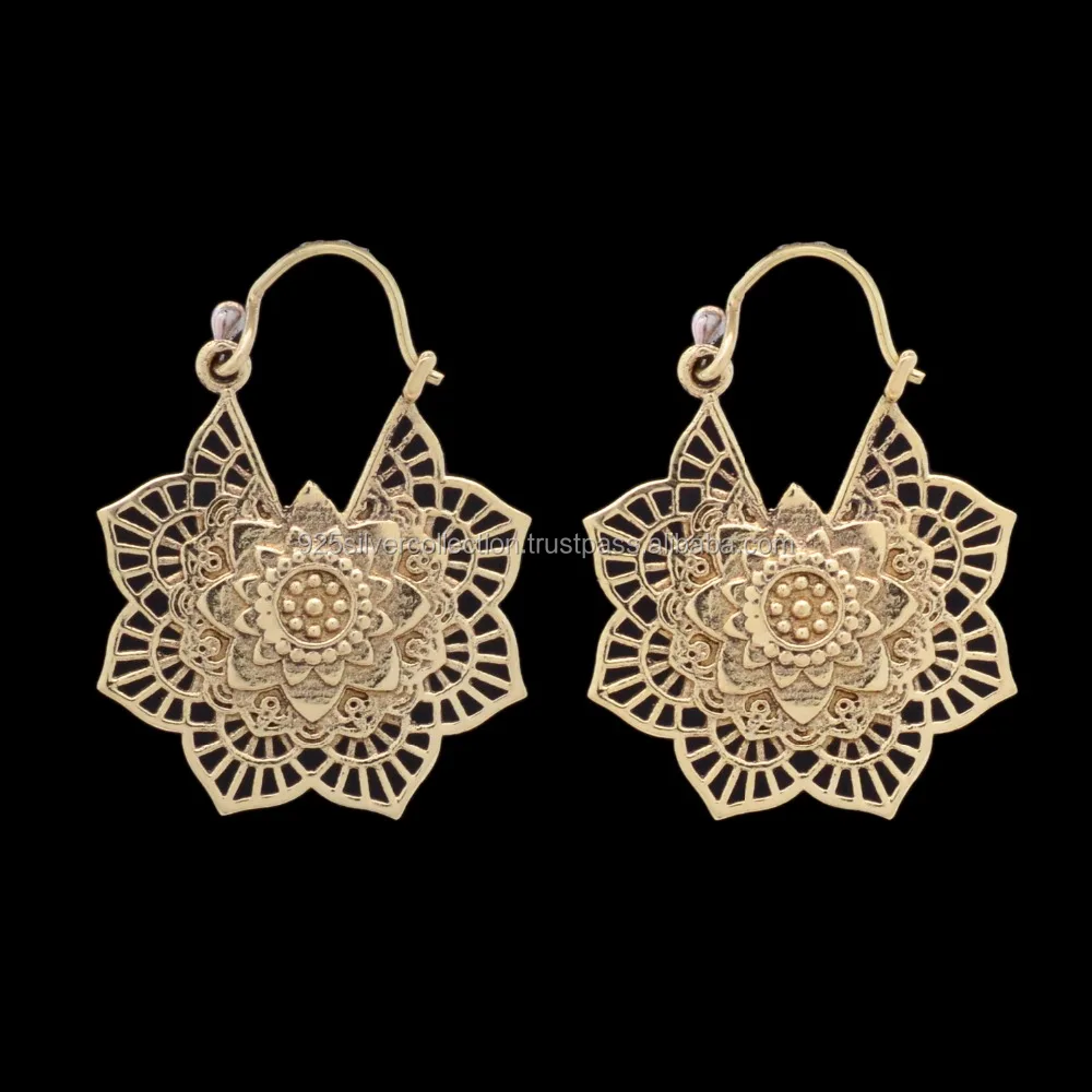 brass earrings wholesale