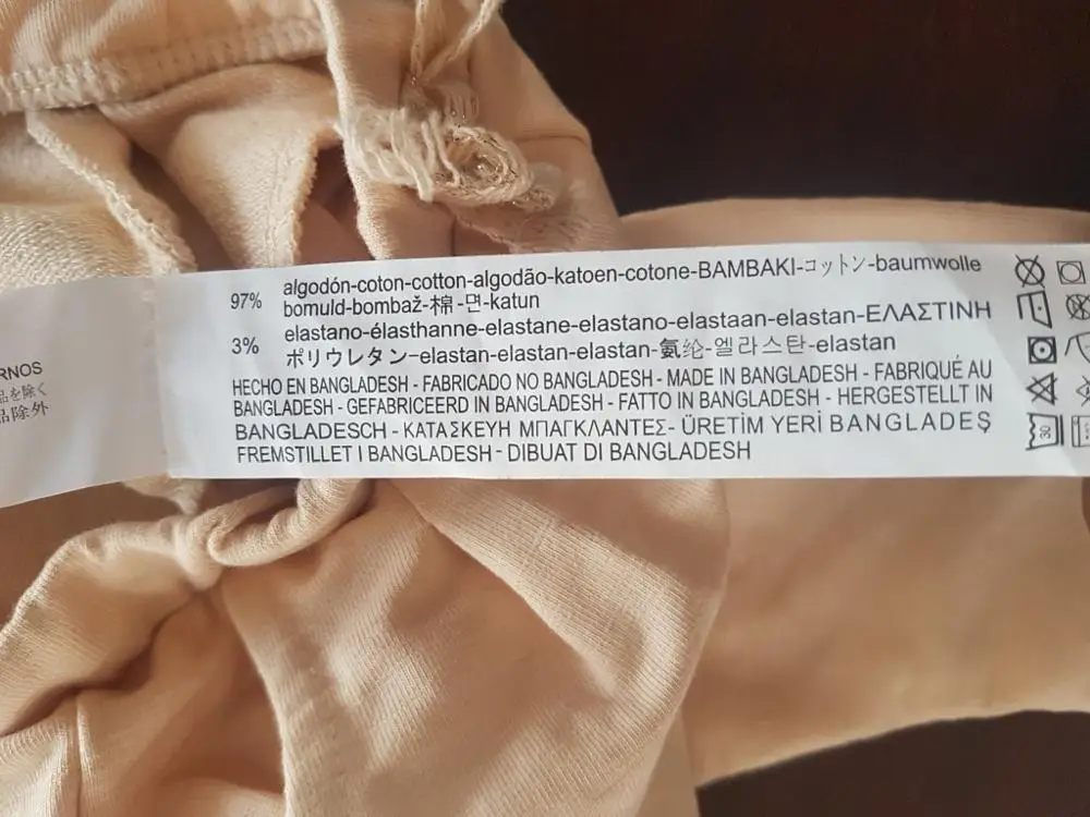 Bangladesh Cotton Spring Kids Trousers Branded Label ZR-345 Size 74-128 for Export-Surplus Stocklot Garments 10000 Pieces