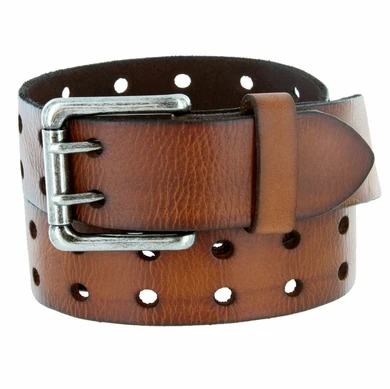 double hole leather belts
