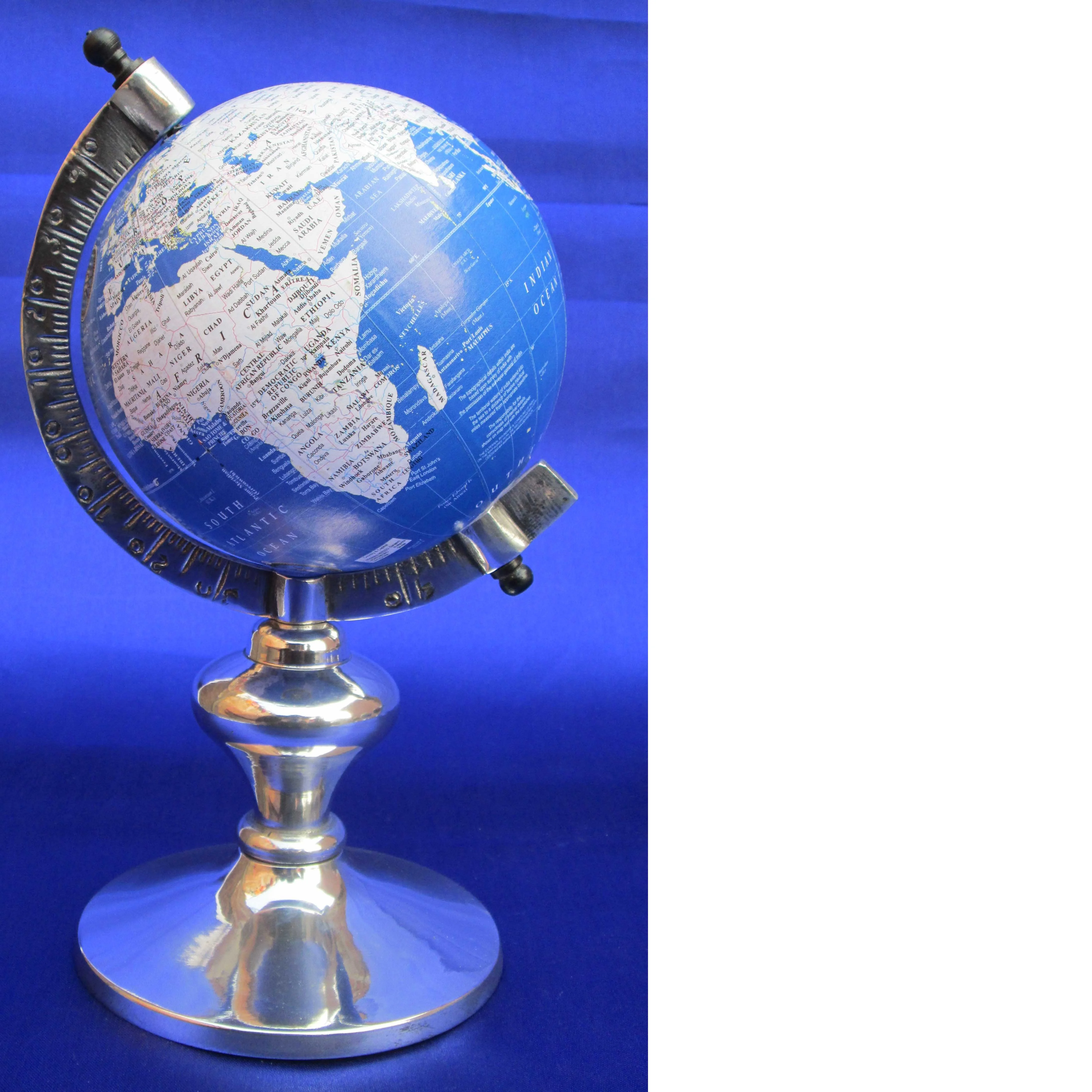 Elegant Small Desk Globe With Sea Route Air Route And Major Cities Details Buy Globe,Desk