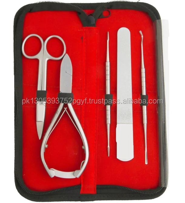 Инструменты для подибарии Chiropody, кусачки для ногтей с толстыми носками, кусачки для ногтей, набор из 5 шт./инструменты для подибарии