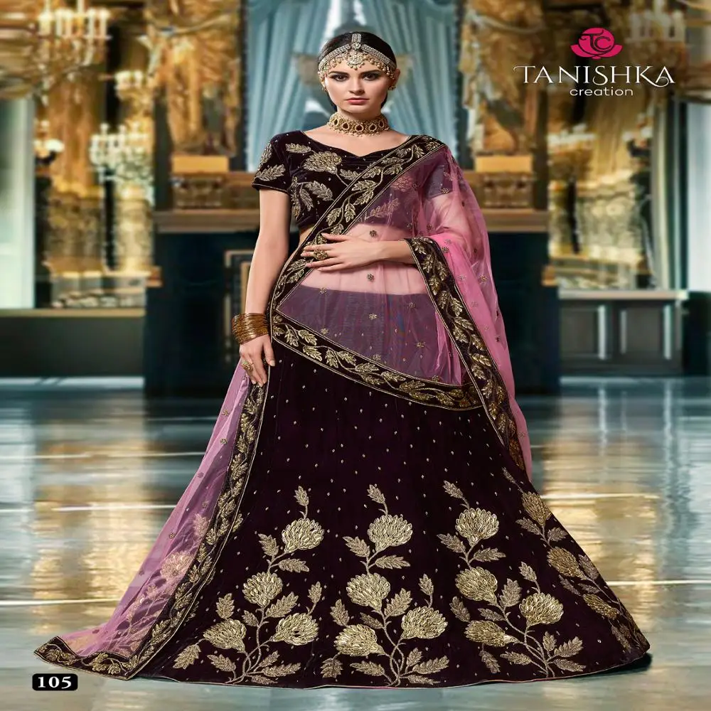 lehenga choli patterns