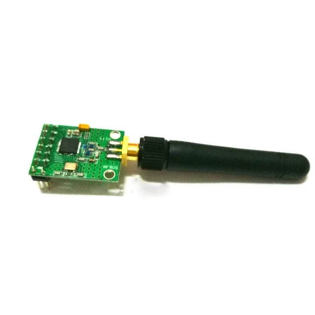 Taidacent FSK and GMSK Modulation 433MHz Wireless Transceiver Module with Antenna NRF905 Wireless Module