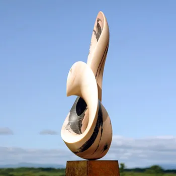 abstract stone sculpture photo