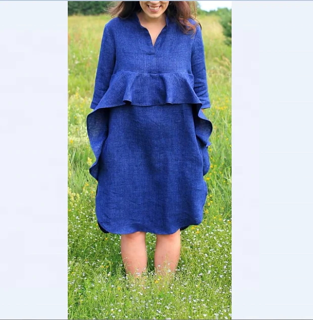 linen breastfeeding dress