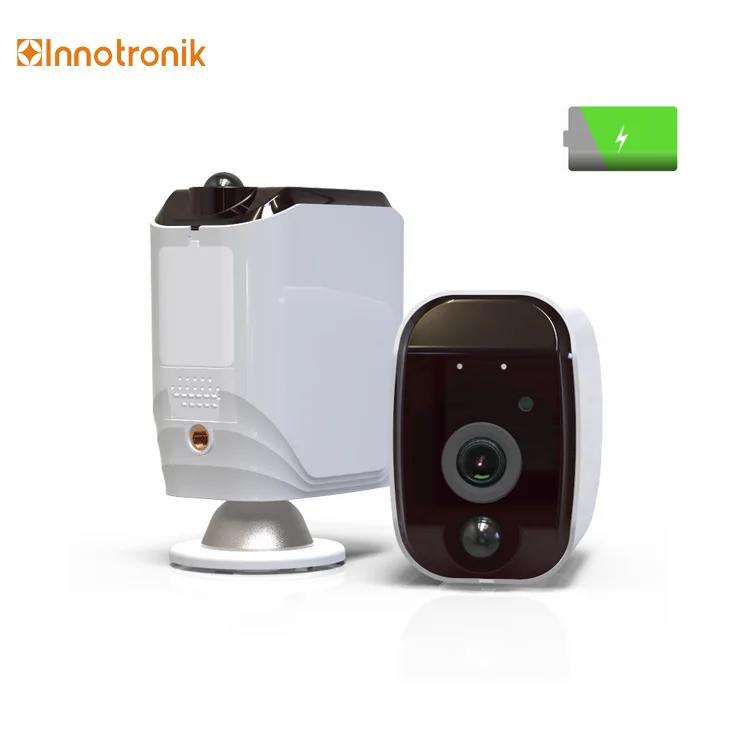 Innotronik Wire Free PIR Detection HD 1080P CCTV Wireless IP Camera Home Security WiFi  Outdoor Battery Home Camera