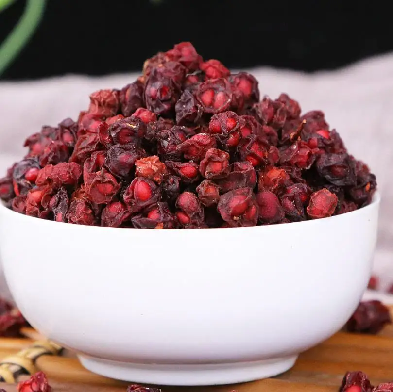 Wu Wei Zi Wild Dried Five Flavor Berry Natural Omicha Magnolia Vine Fruits Without Colorants
