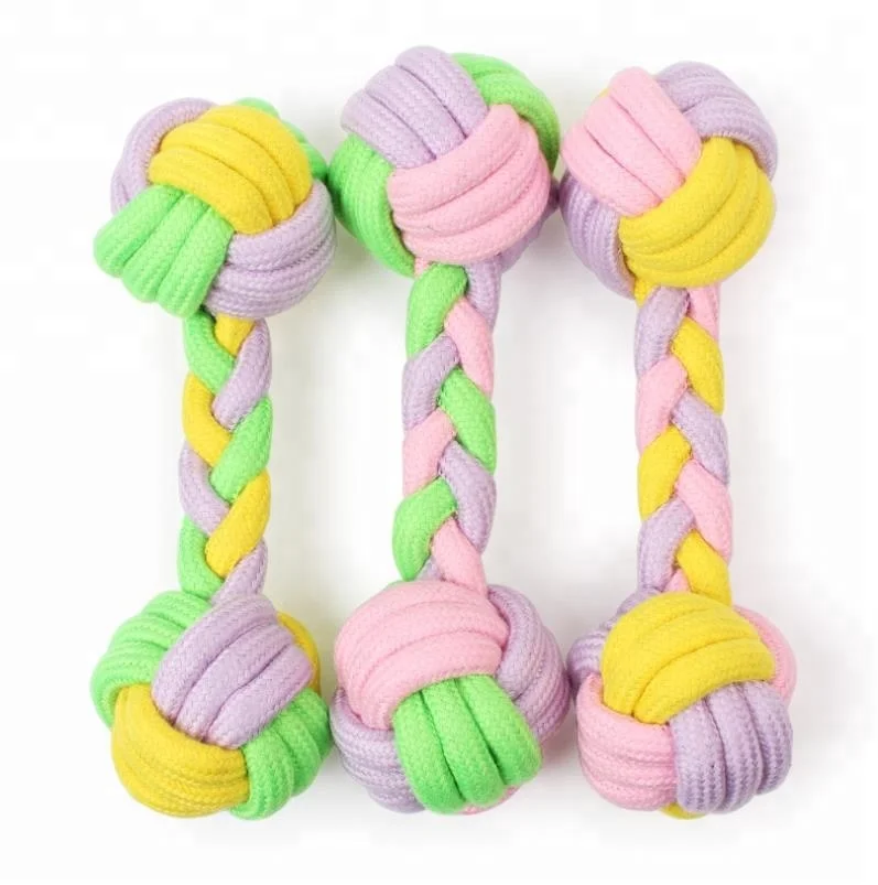 
 Odontoprisis, игрушка для домашних питомцев, Жевательная хлопковая веревка, узел, шар, зубная щетка, питомцы, шлифовальные зубы, игрушки для питомцев, для укуса чистых зубов, экологически чистые  