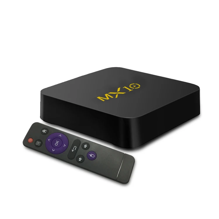 Box MX10 RK3328 Quad Core Android 8.1 Smart TV Box 4GB RAM