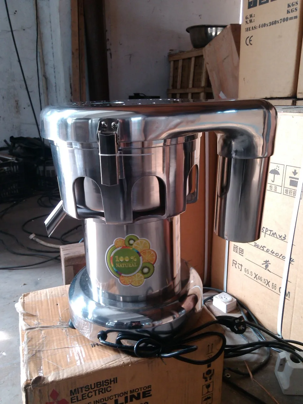 Automatic Apple Juice Extractor Making Industrial Ginger Carrot Juicer Machine
