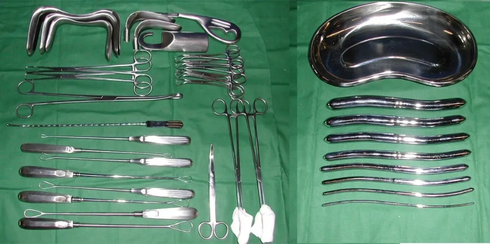 Dilation And Curettage Sets Of 35 Pieces Essential Instruments For ...