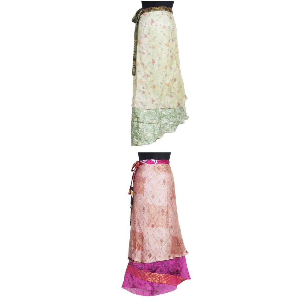 jupe indienne reversible