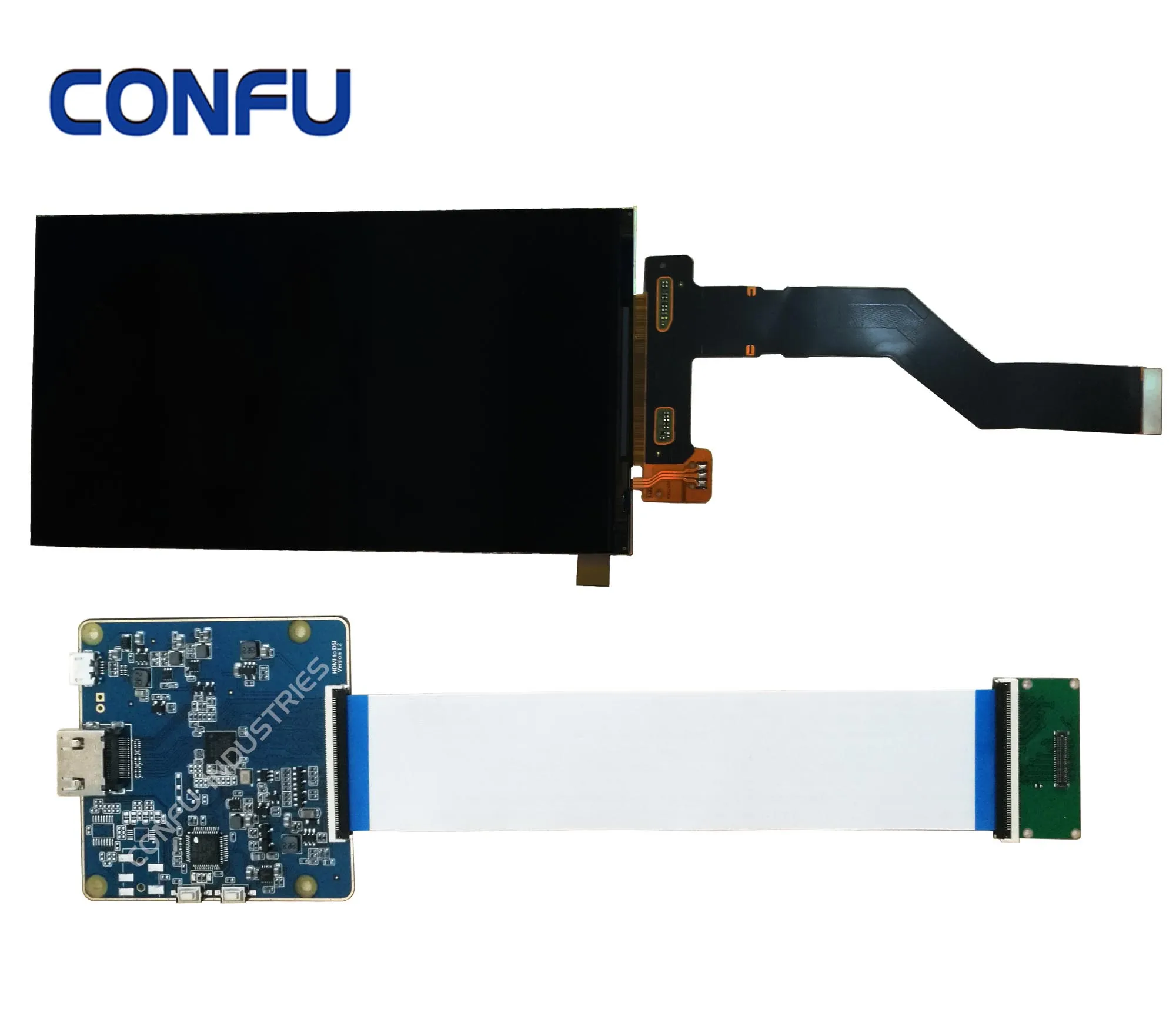 Confu HD to MIPI DSI driver board controller LS060R1SX02 6 inch LCD 2K 2560x1440 TFT lcd display for WanHao 3D printer VR AR