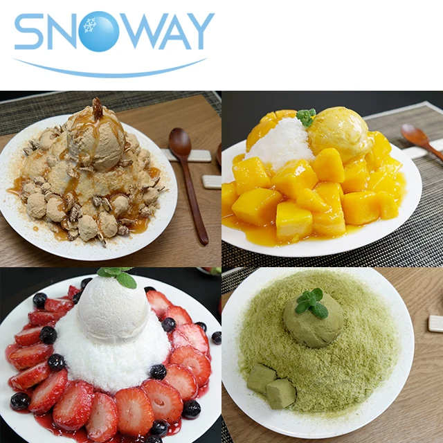 2018 NEW!! SNOWAY Mini-H Snow Ice flake bingsu Machine(Sulbing