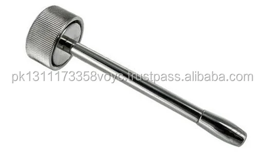 Fresno Surge Vibrating Dick Plug Stainless Steel the Sceptre Cheap Sex Toy