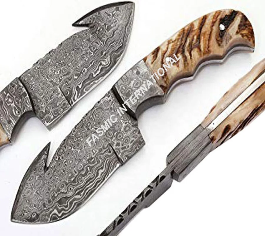 handmade gut hook knives 9 inch 