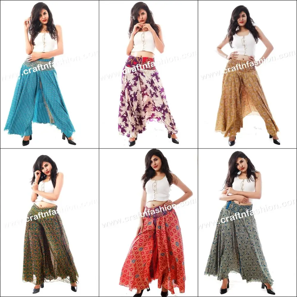 flared skirt pants