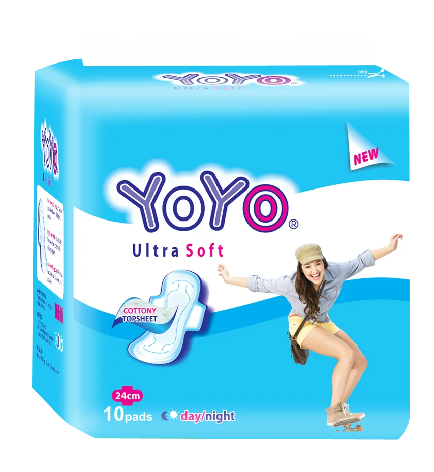 Comfort Ultra Soft Cottony Top Sheet Good Quality Sanitary Napkin Made