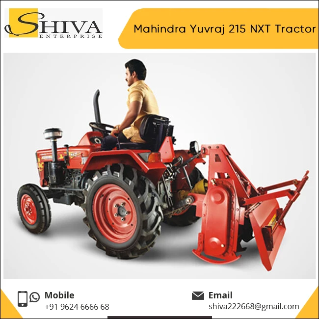 Soybean Crop Tractor Mahindra Yuvraj 215 NXT