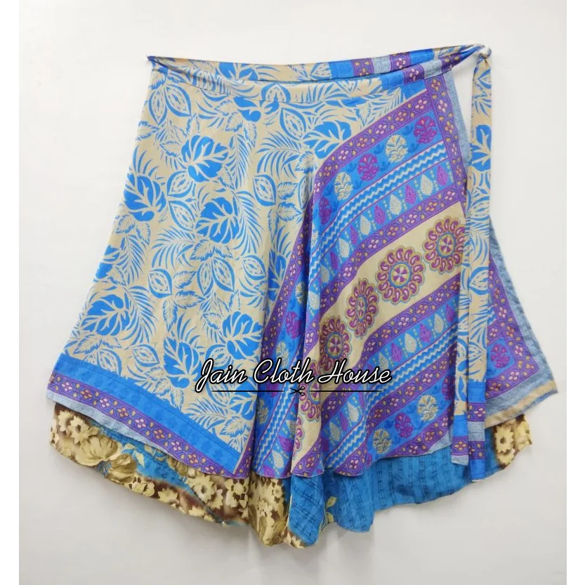 Индийские шёлковые юбки. Сари с юбкой. Юбка из Сари. Елочка магия сари