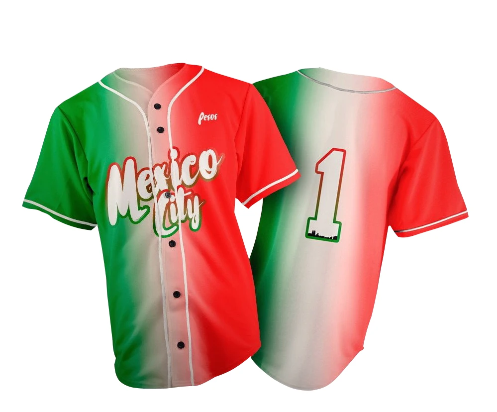 mexico baseball uniform