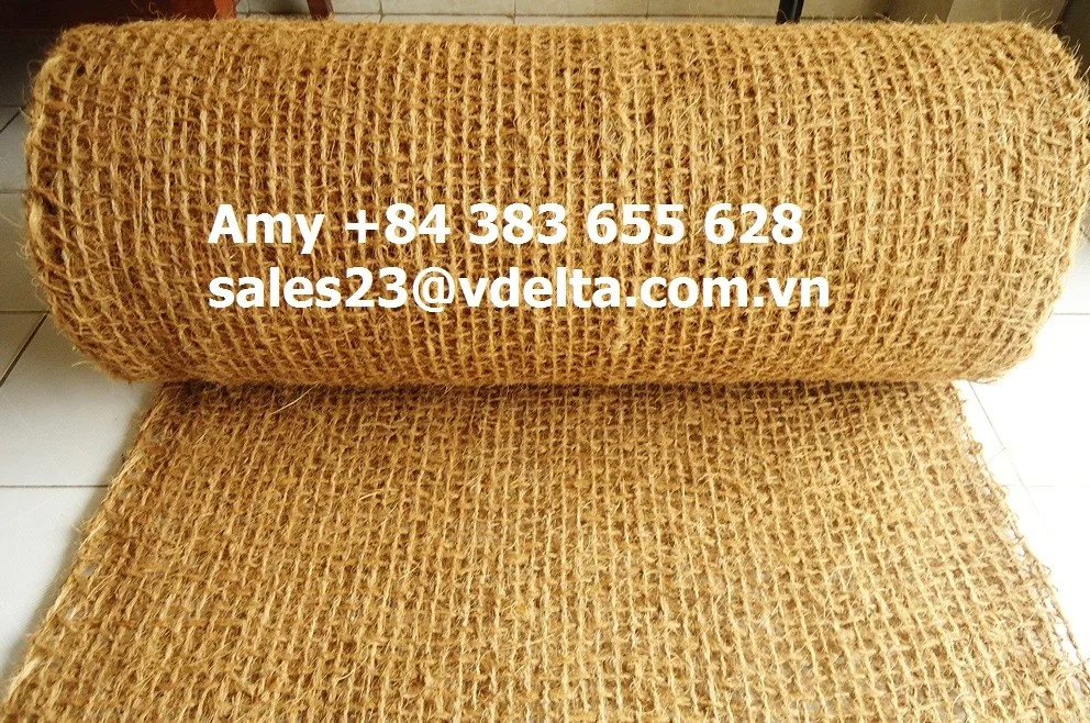 Coconut Fiber- Coir Net And Coir Mat From Vietnam For Exporting Lily ...