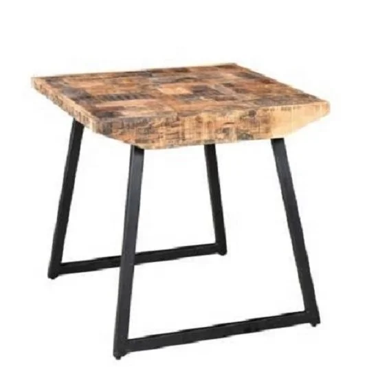 Table Basse Carree En Bois Massif Petite Table Basse Sur Le Cote Meuble De Salon Buy Naturel Petite Table Carree Avec Armature De Fer Et Elm Porte Arbre Table A Cafe De Nidification Fin