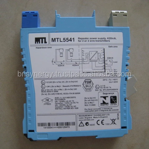 NEW in box MTL mtl5541 Repeater Netzteil 4/20ma für 2/3 Wire Sender 