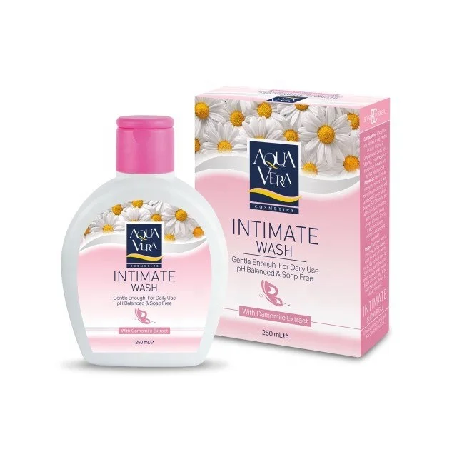 AquaVera 250ml Intimate Gel Antibacterial Function Feminine Hygiene Product