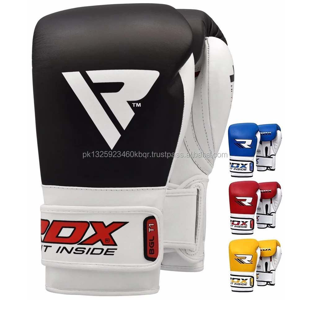 Боксерские перчатки из 100% натуральной воловьей кожи