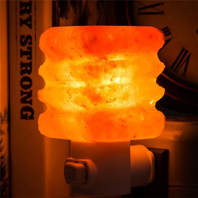 Multi Layer Cylinder Shape Wall Salt Lamp In Wholesale Price From