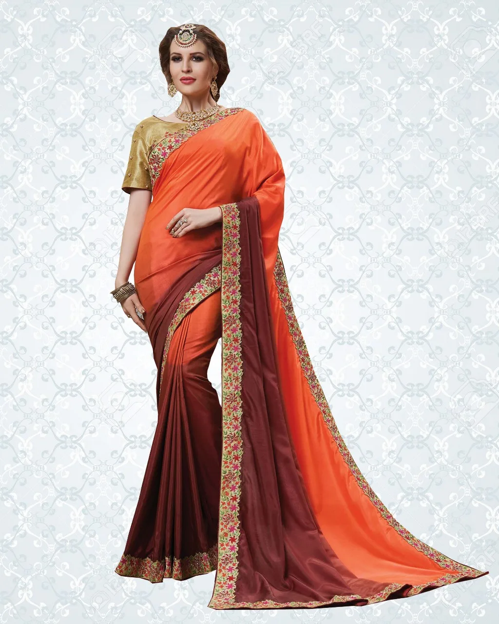 dulhan lacha saree