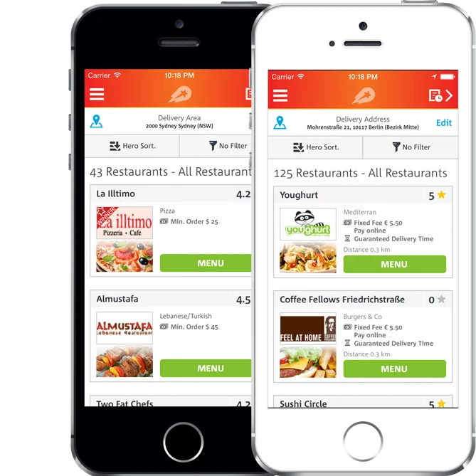 Мобильное приложение для заказа и доставки продуктов разработки приложений Android индивидуальное программное обеспечение